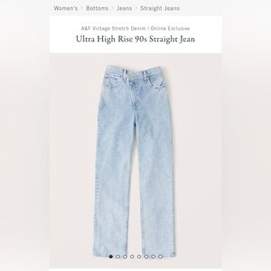 Size 29 Abercrombie jeans NWT